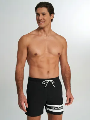 Шорты плавательные Sergio Tacchini, черный, арт. STA261M205ST1-01
