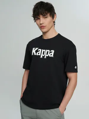Футболка мужская Kappa, черный, арт. 140834KAP-99