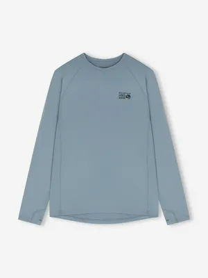 Лонгслив Mountain Hardwear Crater Lake Long Sleeve Crew, синий, арт. 1982421MHW-436