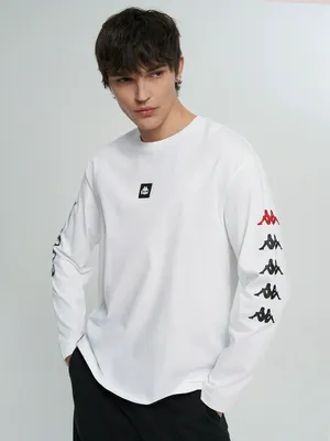 Лонгслив Kappa Белый, белый, арт. 140831KAP-00