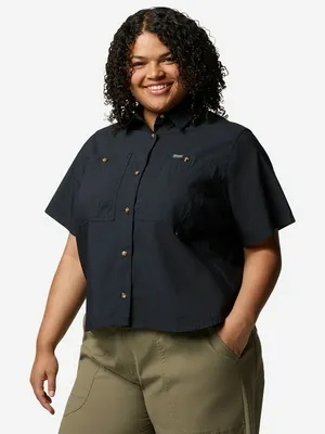 Рубашка с коротким рукавом Columbia Brea Falls Woven SS, черный, арт. 2118963CLB-010