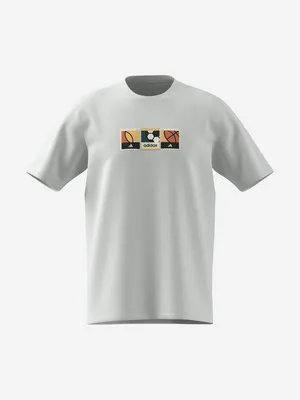 Футболка Adidas Mos Stamps, белый, арт. KB2509A01