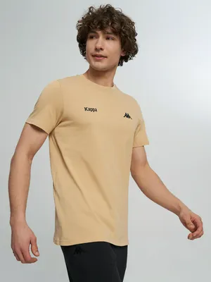 Футболка Kappa Бежевая, бежевый, арт. 140843KAP-T1