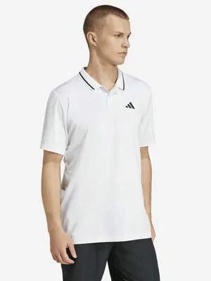 Поло Adidas Club, белый, арт. JD8644A01