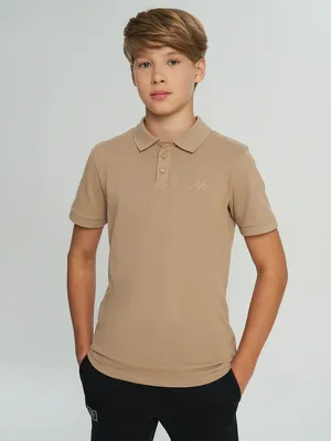 Поло Kappa для мальчиков, бежевый, арт. 140958KAP-T1