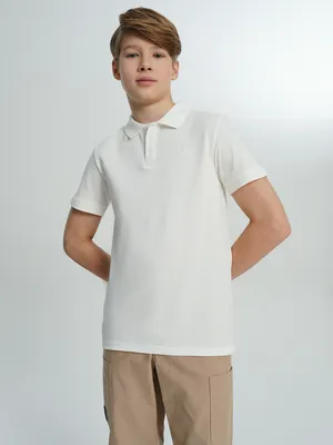 Поло Kappa для мальчиков, бежевый, арт. 140958KAP-01
