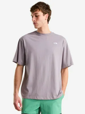 Футболка мужская оверсайз The North Face Essential, серый, арт. NF0A8EVWG7O1T1K