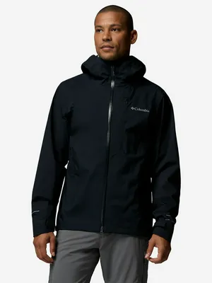 Куртка мембранная мужская Columbia Trailborne 2.5 L Shell, черный, арт. 2155151CLB-010