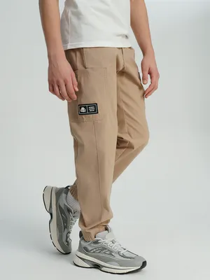 Брюки-джоггеры Kappa для мальчиков, бежевый, арт. 140957KAP-T1