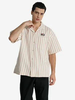 Рубашка с коротким рукавом Fila, бежевый, арт. 141300FLA-C1