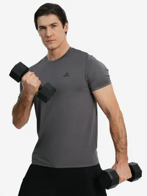 Футболка мужская Demix, серый, арт. 140213DMX-93