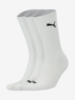 Носки Puma Crew, 3 пары, белый, арт. 947666P0P-01