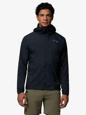 Ветровка мужская Columbia Khyex Pro Wind Jacket, черный, арт. 2155321CLB-010