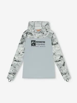 Лонгслив мужской Remington Fishing Sun And Mosquito Protection Style 4, серый, арт. FM2001R37-111