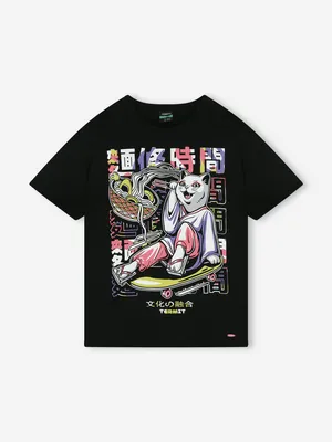 Футболка Termit для девочек, черный, арт. 143024TRT-99