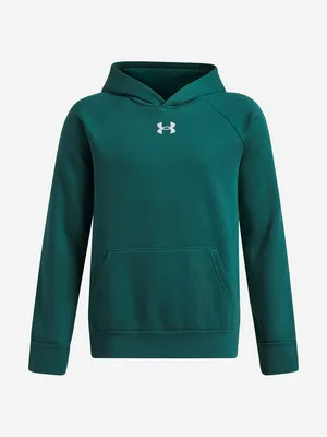 Худи Under Armour Rival Fleece, зеленый, арт. 1379792U0F-338