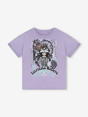 Футболка Outventure для девочек, фиолетовый, арт. 142460OUT-V1