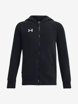Толстовка Under Armour Rival Fleece FZ, черный, арт. 1379794U0F-001