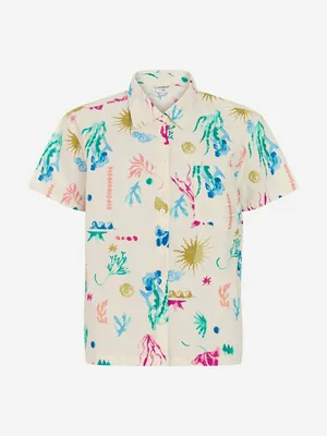 Женская рубашка Protest с коротким рукавом, белый, арт. 15661003PR0-101