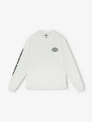 Лонгслив мужской Dickies, белый, арт. DK0A8A12D3F-0WH1