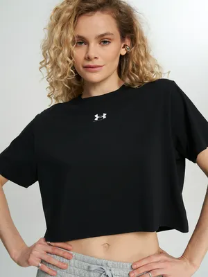 Футболка Under Armour Rival Boxy, черный, арт. 6011064U0F-001