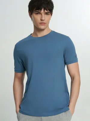 Футболка мужская Champion, синий, арт. 221483C0K-BS050