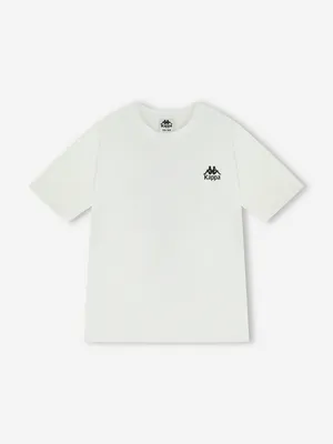 Футболка Kappa оверсайз, белый, арт. 145718KAP-00