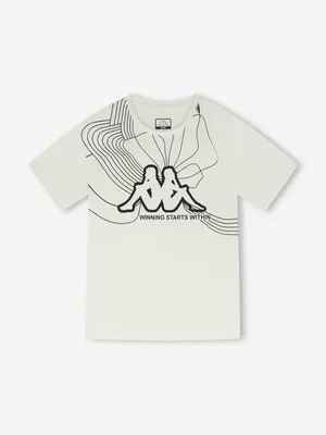 Футболка Kappa для девочек, бежевый, арт. 145768KAP-01