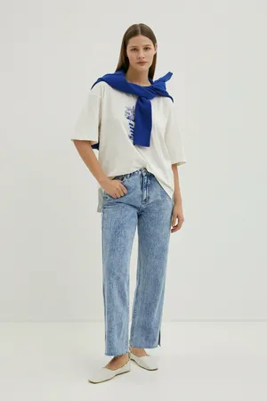 Джинсы straight fit Finn Flare, 1251 denim, арт. FBE15008