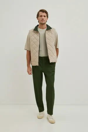 Брюки Finn Flare свободного кроя, 546 thyme, арт. FBE21048