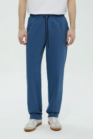 Спортивные брюки FINN FLARE зауженного кроя, 110 delta blue, арт. FBD21054