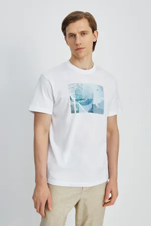 Футболка Finn Flare с принтом, 201 white, арт. FSE21087-1P