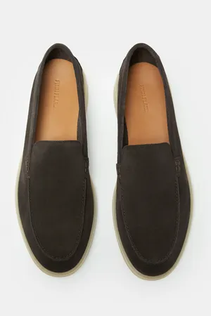 Лоферы FINN FLARE из натуральной кожи, 202 graphite, арт. FSE21501