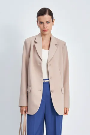 Однобортный жакет FINN FLARE, 709 cornstalk, арт. FAE110103