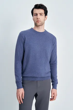 Мужской джемпер Finn Flare, 186 coronet blue, арт. FAE21104