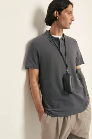 Рубашка-поло FINN FLARE, 202 graphite, арт. FSE210117