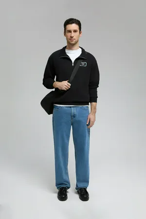 Джинсы FINN FLARE wide leg fit, 1261 light denim, арт. FBF25009