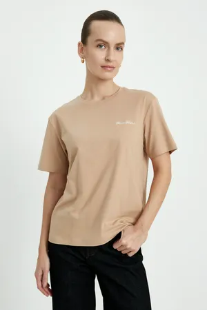 Футболка Finn Flare Базовая, 706 savanne, арт. FBF11075