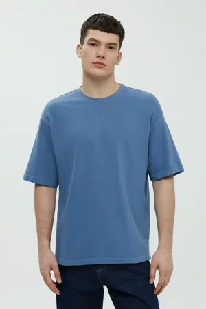 Футболка оверсайз Finn Flare, 110 delta blue, арт. FBF21046