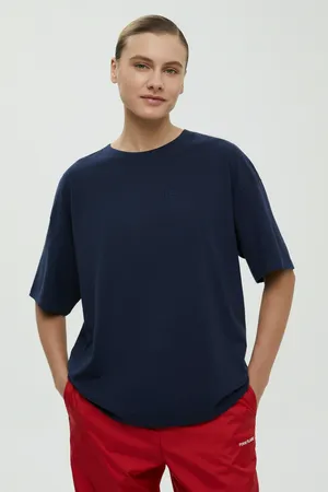 Оверсайз футболка FINN FLARE, 101 cosmic blue, арт. FBF110114