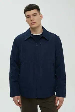 Ветровка FINN FLARE с отложным воротником, 101 cosmic blue, арт. FBF21062