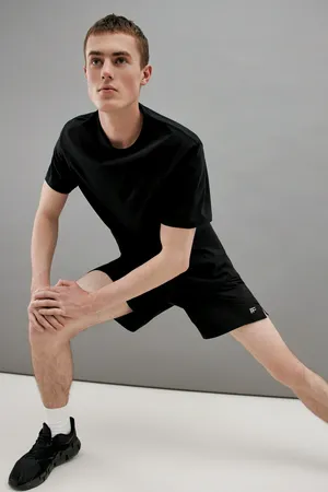 Футболка FINN FLARE прямого кроя Sport, 200 black, арт. CSF27003