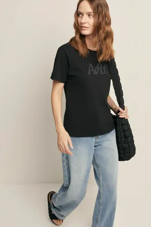 Футболка FINN FLARE с принтом, 200 black, арт. FSF110124