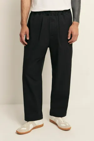 Брюки FINN FLARE с эластичным поясом, 200 black, арт. FSE21099R