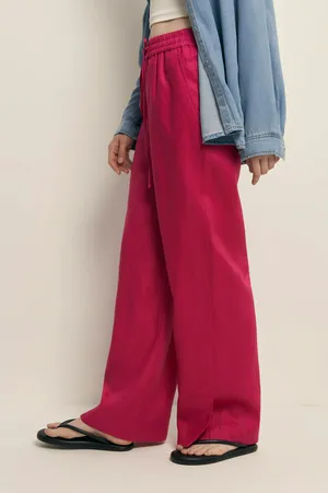 Льняные брюки Finn Flare, 850 granita, арт. BAS-100187