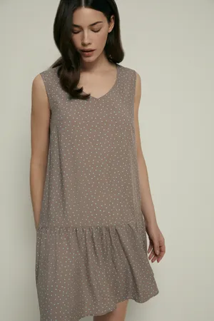 Сарафан трапеция в горошек, 607 mc kangaroo, арт. FSF12028