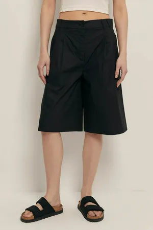 Шорты Finn Flare со складками, 200 black, арт. FSF110186