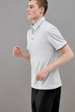 Спортивное поло Finn Flare, 211 light silver, арт. CSF27001