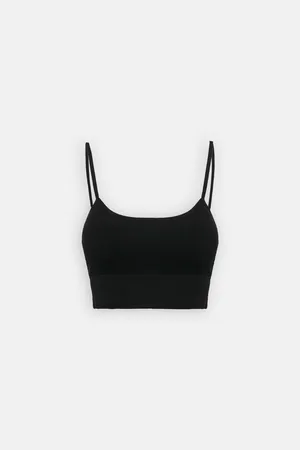 Топ на бретелях FINN FLARE, 200 black, арт. FSF11711