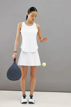 Спортивная юбка-шорты Finn Flare, 201 white, арт. CSF17005